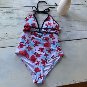 Cupshe floral one piece bathing suit